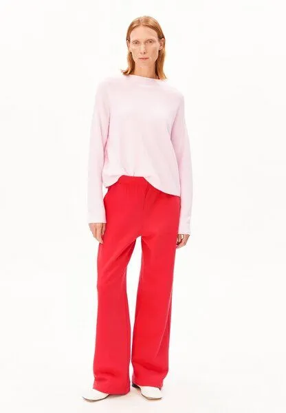 ARMEDANGELS ARMEDANGELS MERINAA Damen Pullover aus Bio-Baumwolle, Pink mist, – Produktbild 4 von 4