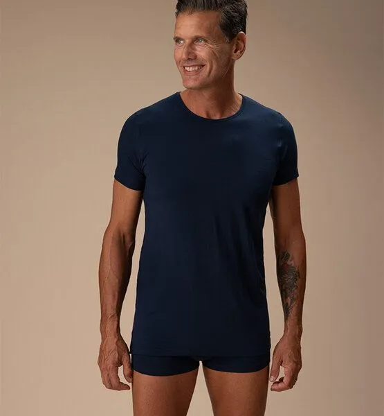 CASAGiN CASAGiN Dreier Pack: Boxershorts aus Naturstoff, Blau, – Produktbild 1 von 4