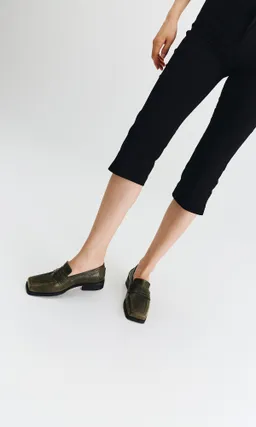 Prev Prev Damen vegan Loafer Joan Olive – Produktbild 1 von 1