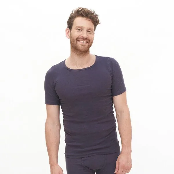 Living Crafts Living Crafts Kurzarm-Shirt - JACOB, Navy graphite, – Produktbild 1 von 4