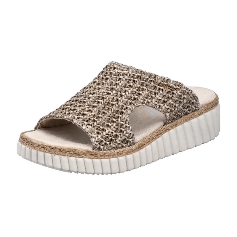 Rieker Rieker 6928060 692 für Damen, beige, Größe 43 EU, Beige, – Produktbild 1 von 7
