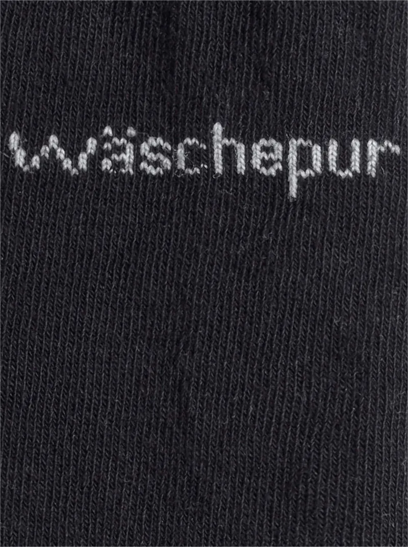 wäschepur Kniestrümpfe schwarz, Schwarz, – Produktbild 1 von 3