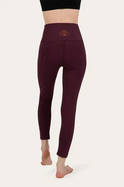 Urban Goddess Urban Goddess Surya 7/8 Yoga-Leggings, Fig (lila), – Produktbild 3 von 4