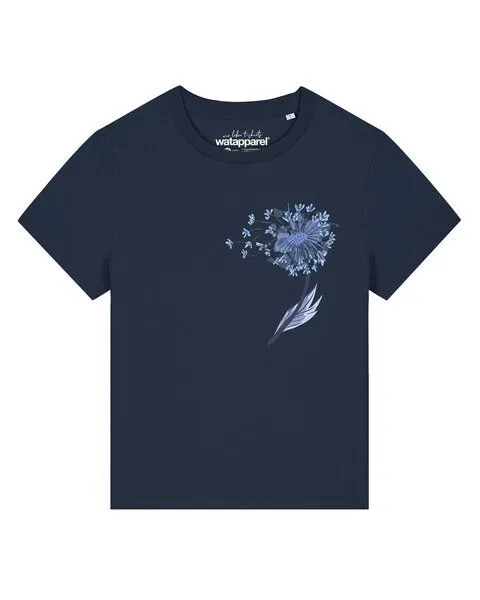 watapparel watapparel T-Shirt Frauen Dandelion, French navy, – Produktbild 1 von 2