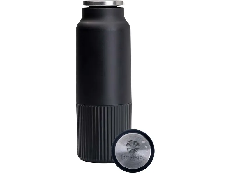 Gewürzmühle mit stufenlos einstellbarem Mahlwerk, Schwarz, – Produktbild 1 von 1