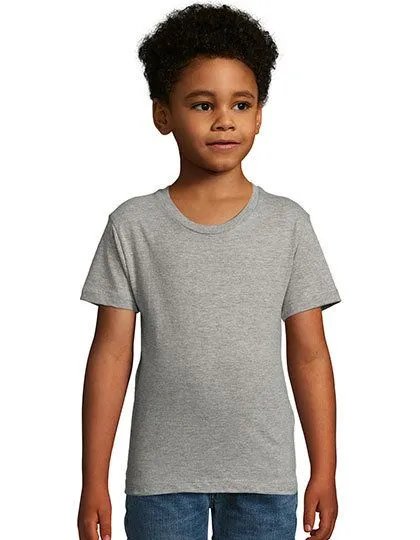 Sol's Sol's Kinder Rundhals T-Shirt Milo Bio Baumwolle, White, – Produktbild 3 von 4