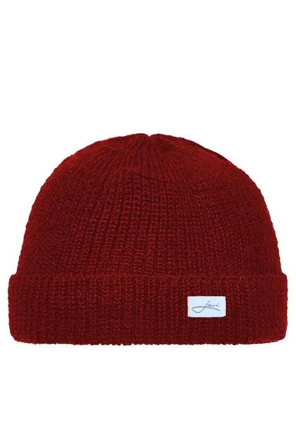 Lou-i Lou-i Fisherman Mütze Merinowolle unisex, Rot, – Produktbild 3 von 3