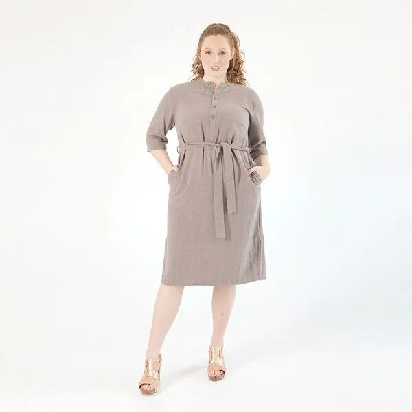 WiDDA berlin WiDDA berlin Sommerliche Tunika BAYA in zwei sommerlichen Farben, Taupe, – Produktbild 1 von 2