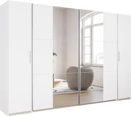 Rauch Rauch Schwebetürenschrank Kleiderschrank Drehtürenschrank Schrank Garderobe KRONACH (in 3 Ausstattungen BASIC/CLASSIC/PREMIUM, Breiten 225/268/311/354 cm) Kombischrank optional mit 1 oder 2 Spiegel viele Böden MADE IN GERMANY – Produktbild 1 von 1