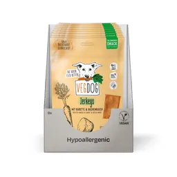 VEGDOG VEGDOG Snack Jerkeys 9x80g – Produktbild 1 von 1