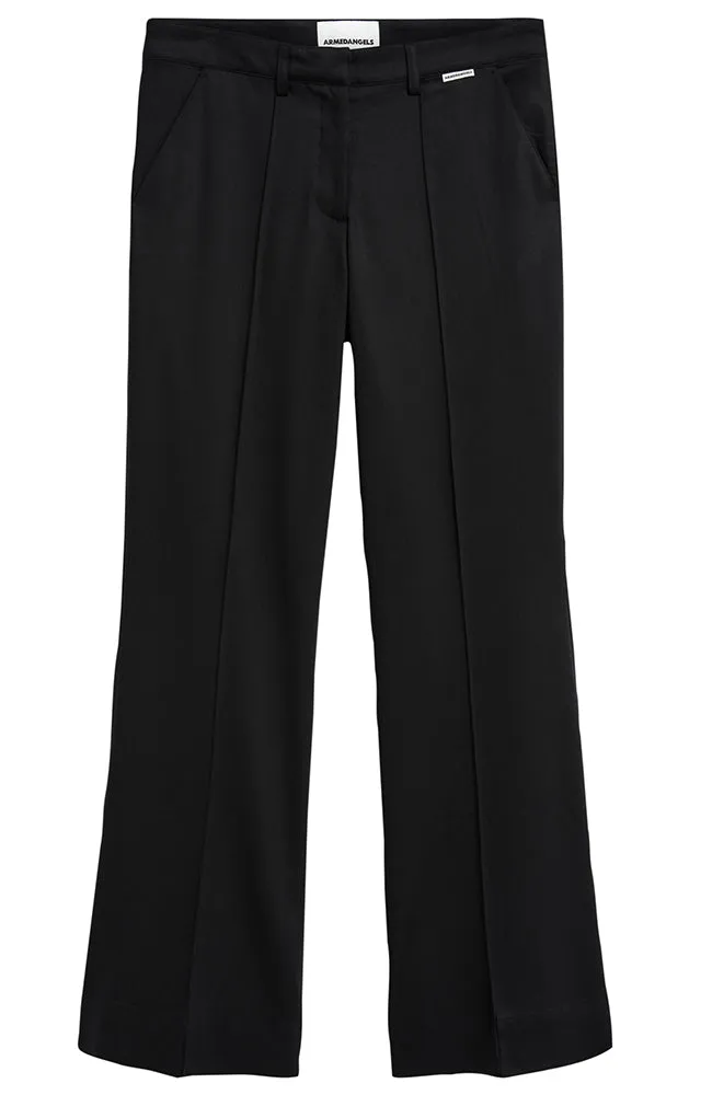 ARMEDANGELS ARMEDANGELS Damen vegan Hose Xenna Schwarz, Schwarz, – Produktbild 1 von 1