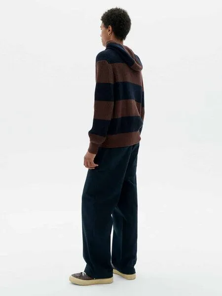 thinking mu thinking mu Herren Hose - Marc Pants - aus Baumwolle, Dark navy (blau), – Produktbild 3 von 4