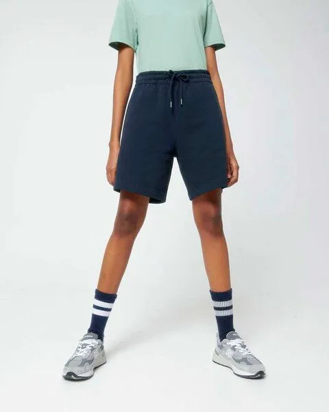 YTWOO YTWOO Sweatshorts, Joggingshorts aus 100% Cotton (Bio) - Organic Carded, Fair Trade, Navyblau, – Produktbild 1 von 4