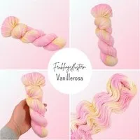 Sternchenwolke Sternchenwolke High Twist Merinowolle "Vanillerosa" – Produktbild 1 von 1