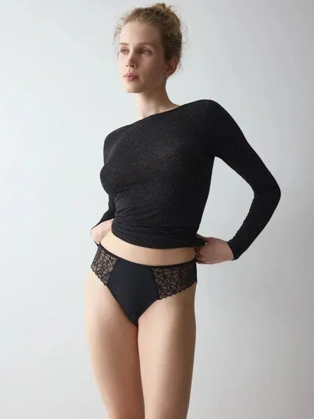 Triumph Triumph Taillenslip | Pretty Modal | weich, Schwarz, – Produktbild 1 von 4