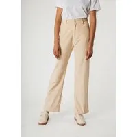 MELA Cord Hose mit hohem Bund und weitem Bein OORJA | von MELA | Fairtrade & GOTS zertifiziert, Mandel (beige), – Produktbild 1 von 1