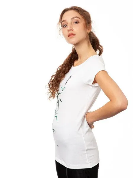FellHerz FellHerz Damen T-Shirt Yogamädchen, White (weiß), – Produktbild 4 von 5