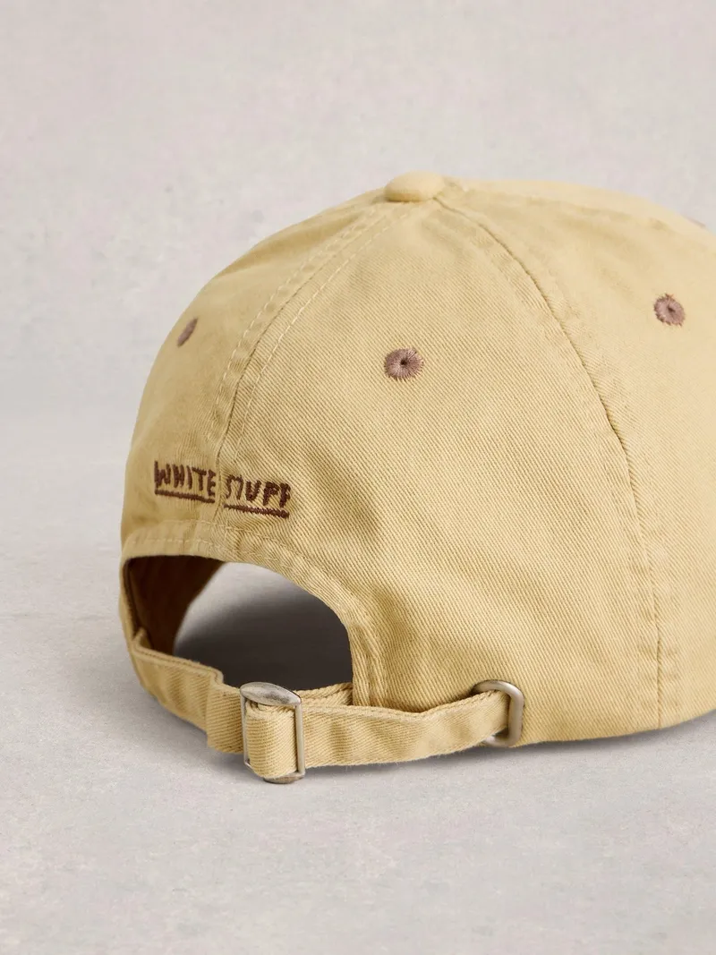 White Stuff Baseballkappe aus Baumwolle - Einheitsgröße, Mittelgelb, – Produktbild 2 von 2