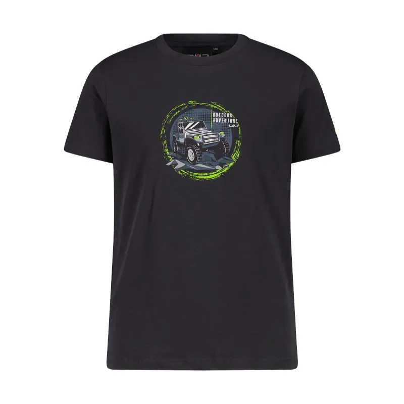 CMP Bio-Baumwoll-T-Shirt Kinder CMP, Noir, – Produktbild 1 von 1
