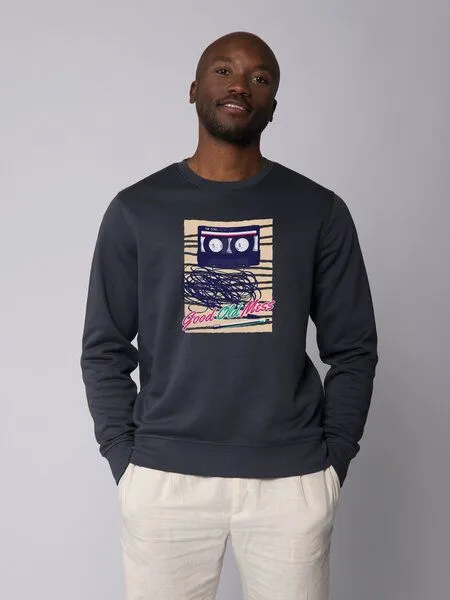 watapparel watapparel Sweatshirt Unisex Good Old Mess, India ink grey, – Produktbild 2 von 4