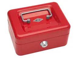 Wedo Geldkassette Gr.1 rot 15,2x11,5x8,0cm – Produktbild 1 von 1