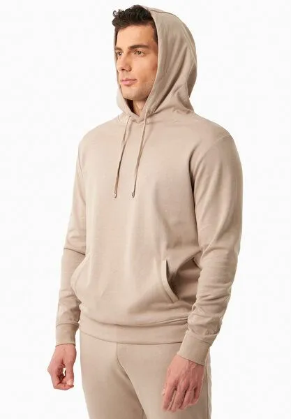 ORGANICATION ORGANICATION Sweathoodie aus Bio-Baumwolle und TENCEL Modal, Sand, – Produktbild 3 von 4