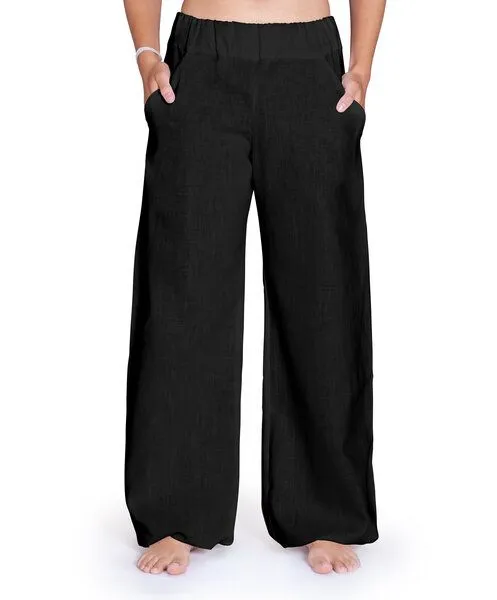 SCHAZAD Leinenhose DELIGHT von SCHAZAD, Schwarz, – Produktbild 1 von 4