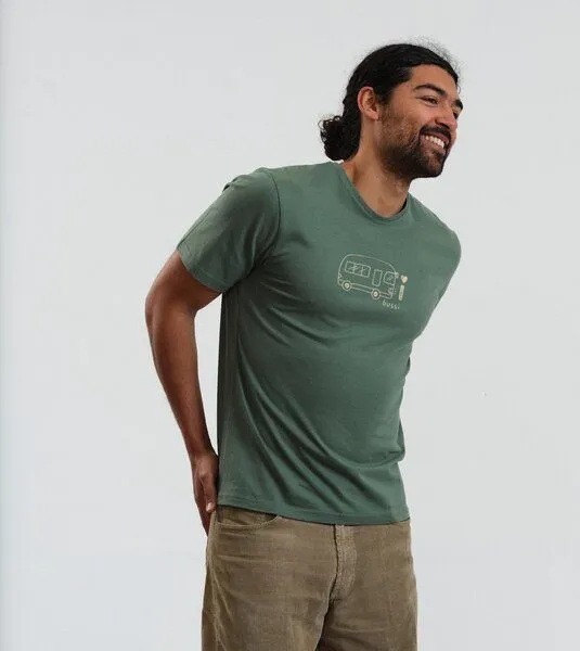 Gary Mash GARY MASH Shirt Bussi aus Biobaumwolle, Olivgrün (grün), – Produktbild 1 von 4