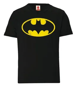 LOGOSH!RT LOGOSH!RT - DC - Superhero - Batman Logo - Bio T-Shirt Print - Kinder – Produktbild 1 von 1