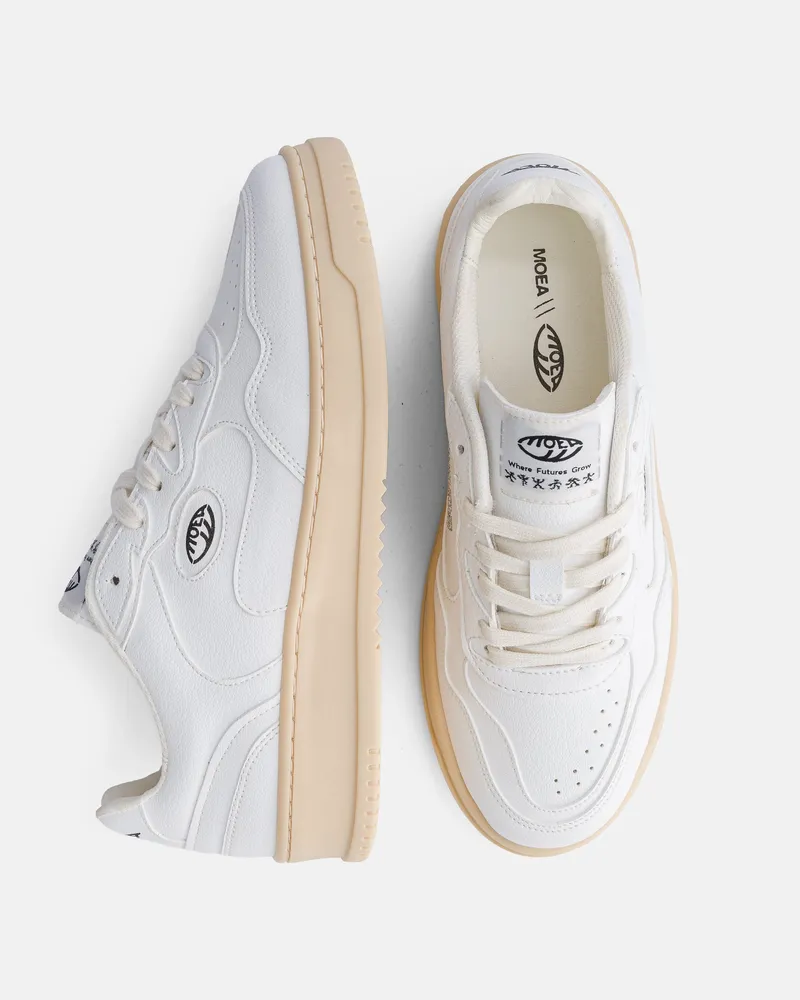MoEa MoEa Herren vegan Sneaker Canyon Weiß, Weiß, – Produktbild 1 von 2