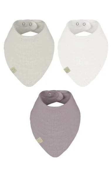 bistyle bistyle Dreieckstuch (3 St) Baby Musselin Lätzchen Halstuch Unisex, Bunt, – Produktbild 3 von 5