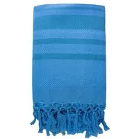 Karawan authentic Karawan authentic Hamamtuch Bio-Baumwolle Garden, Hellblau, – Produktbild 1 von 1