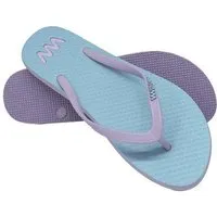 Waves WAVES Flip Flops - Zehentrenner 100 % Naturkautschuk, Tallala blau/flieder, – Produktbild 1 von 1