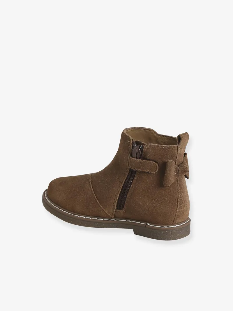 Vertbaudet Vertbaudet Mädchen Boots, Camel, – Produktbild 3 von 4