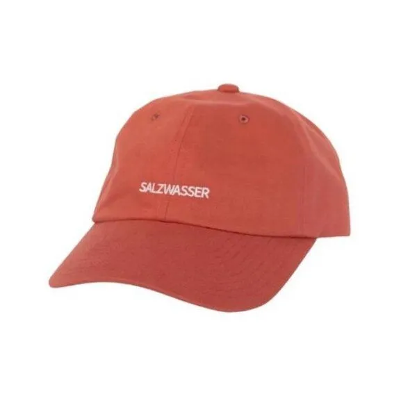 SALZWASSER SALZWASSER Cap (Unisex) aus 100% Bio-Baumwolle, Rot, – Produktbild 1 von 4