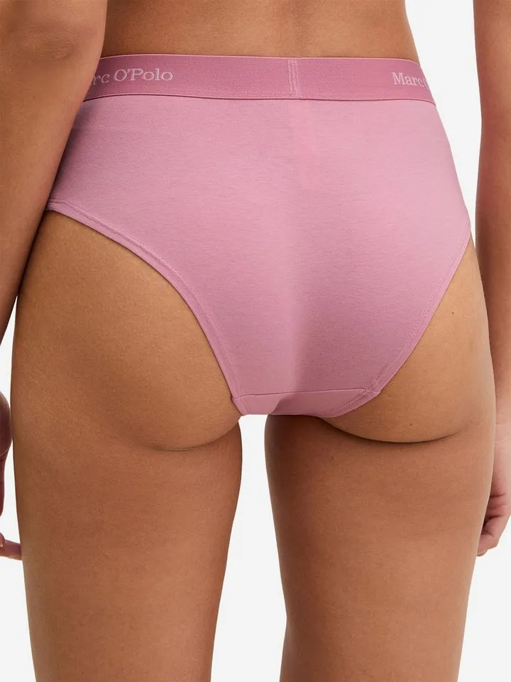 Marc O'Polo Marc O'Polo Panty Bio (3-St) Pantyslip, Boyshort, Unterwäsche, Rosa, – Produktbild 3 von 4