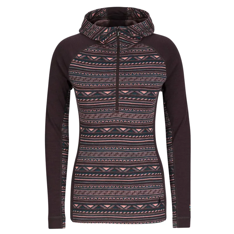 Smartwool W CLASSIC THERMAL MERINO BASE LAYER 1/2 ZIP HOODIE – Produktbild 1 von 1