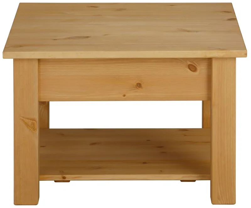 OTTO home Couchtisch Chicago (Couchtisch, Sofatisch, OTTOs Choice), in zwei Größen, Landhausstil, zusätzlicher Stauraum, Beige, – Produktbild 7 von 8