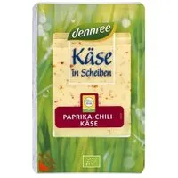 dennree Paprika-Chili-Käse aus Weidemilch, geschnitten, laktosefrei – Produktbild 1 von 1