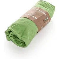 HANS NATUR Spannbettlaken Bio-Baumwolle apfelgrün 60x120 cm / 70x140 cm – Produktbild 1 von 1