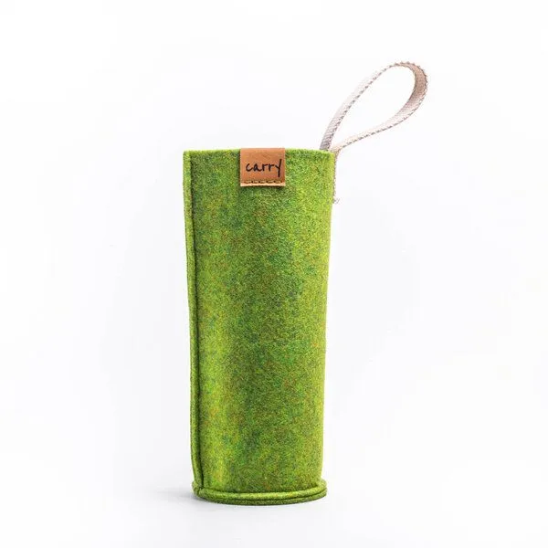 Carry Bottles Carry Bottles Carry Sleeve Filztasche 1.0l - für Carry Bottle, Limette, – Produktbild 2 von 4