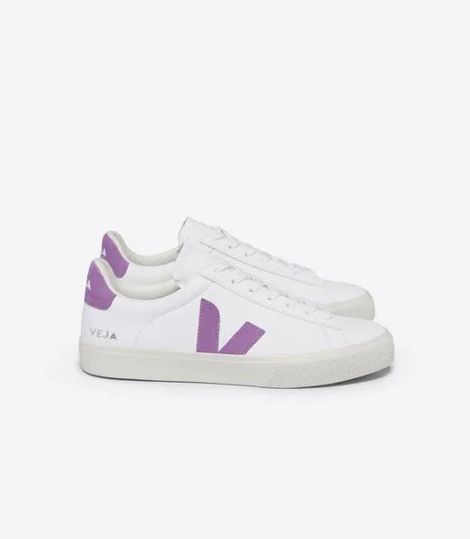 Veja Veja Sneaker Damen - Campo Chromefree, Weiß (extra white mulberry), – Produktbild 2 von 4