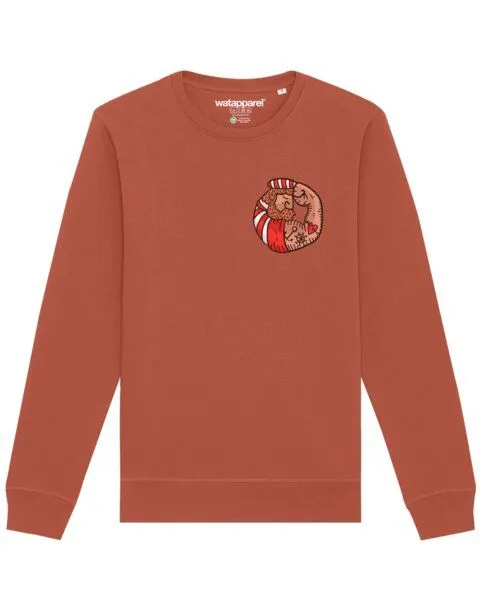 watapparel watapparel Sweatshirt Unisex Seemann, Heritage brown, – Produktbild 1 von 3
