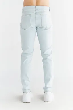 Evermind Evermind Herren vegan Jeans Slim Fit Eisblau – Produktbild 1 von 1