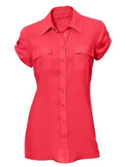 heine Kurzarm-Bluse erdbeere – Produktbild 1 von 1