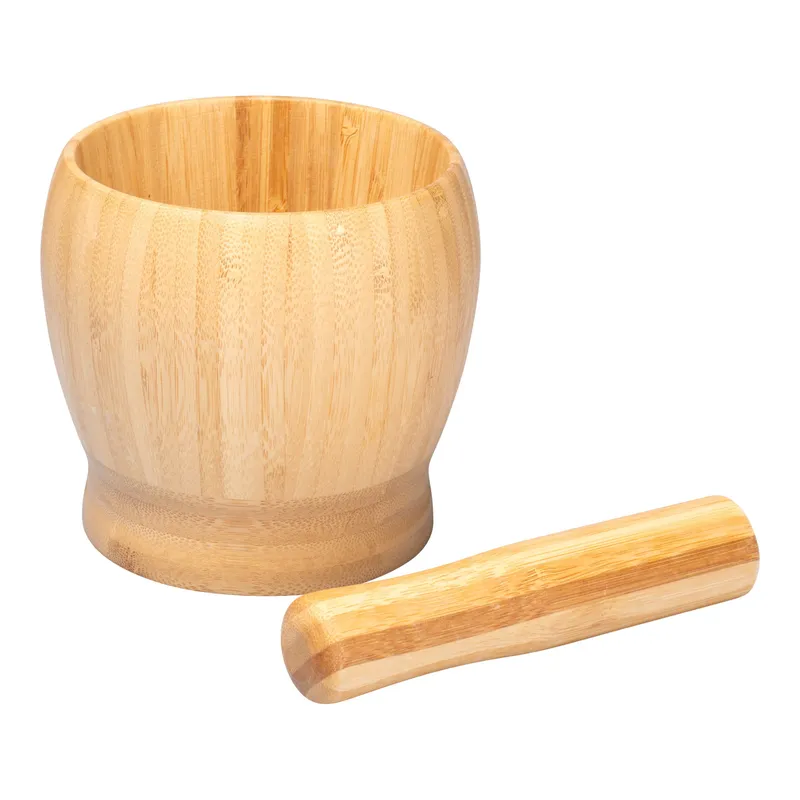 genialo genialo Bambus-Mörser, Braun, – Produktbild 1 von 2