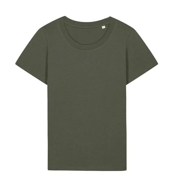Greenspired Greenspired Fitted Damen T-Shirt aus 100 % Biobaumwolle 155 g/m² XS - 3XL, Khaki, – Produktbild 1 von 1