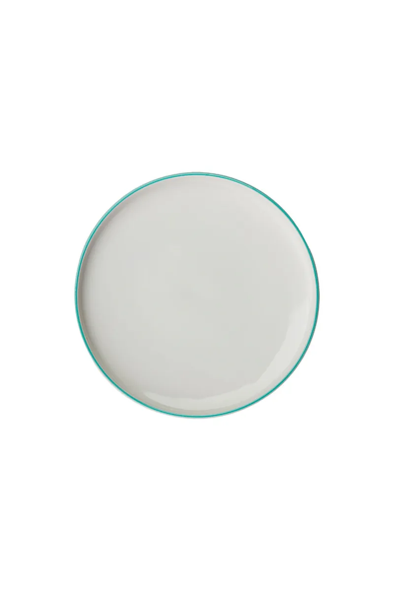 Tranquillo Dessertteller TINTED GRACE aqua - türkis – Produktbild 1 von 3
