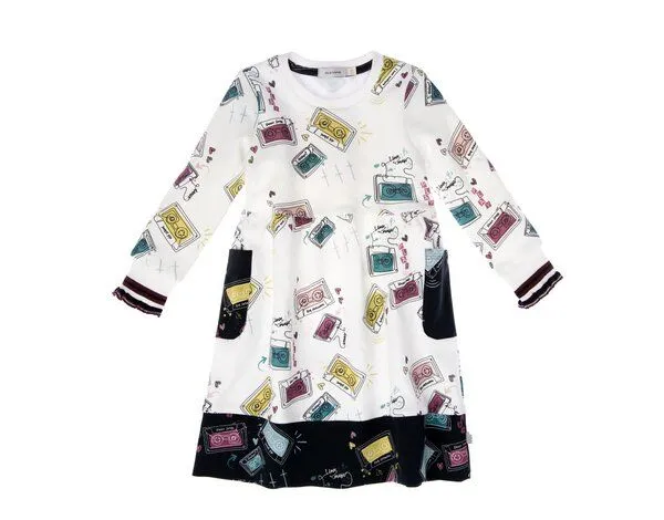 Marraine Kids Marraine Kids Kleid aus Bio Baumwolle "Mixtape" – Produktbild 1 von 4
