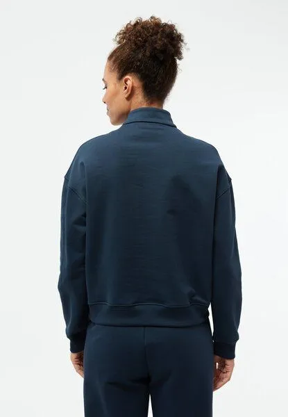 Givn Berlin Givn Berlin Zip Sweater GBMAGDA aus Bio-Baumwolle, Midnight blue, – Produktbild 4 von 4